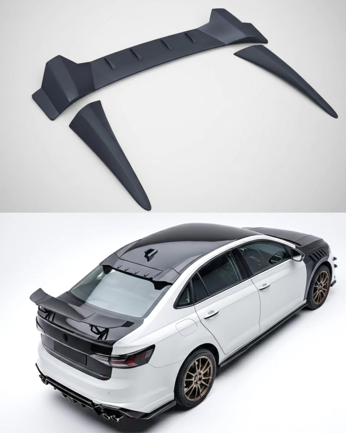 Aero Roof Spoiler for Volkswagen Virtus & Skoda Slavia