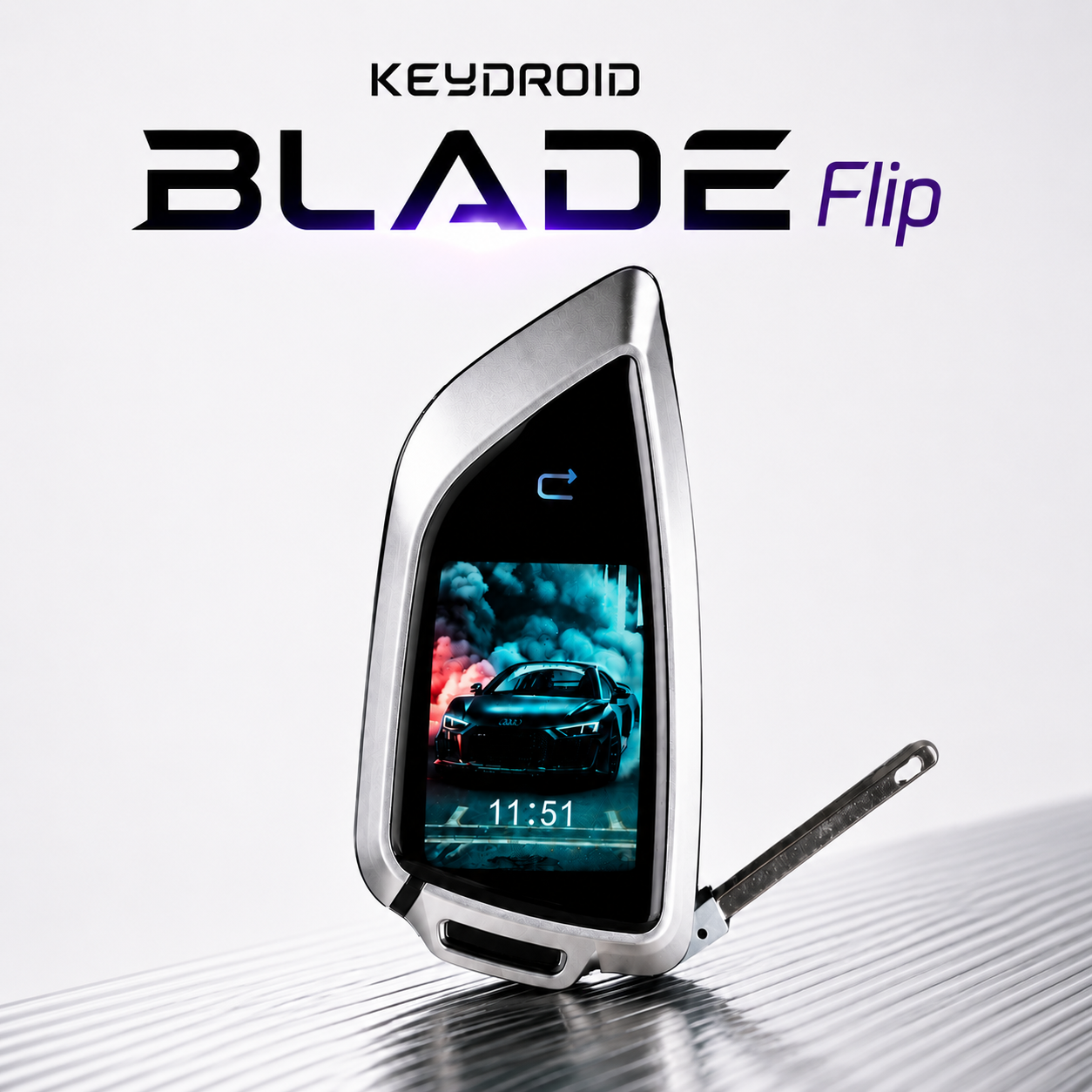 Blade Flip Smart Key | Compatible with all cars