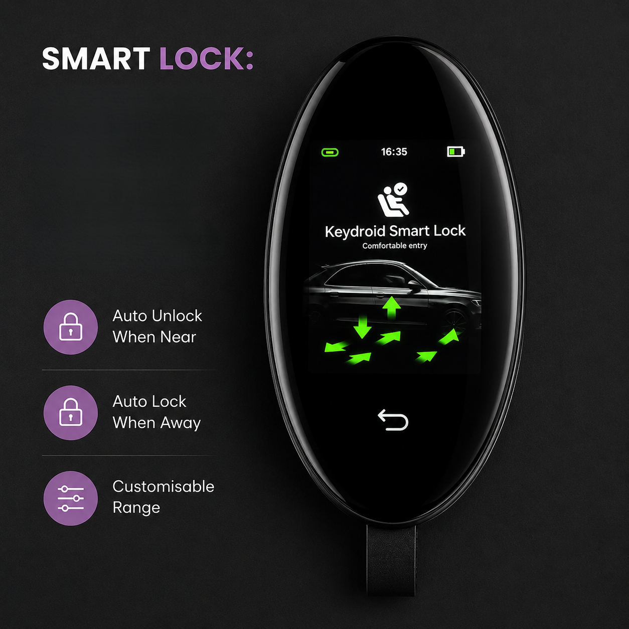 Hexa 2.0 | Keydroid Remote Smart Key