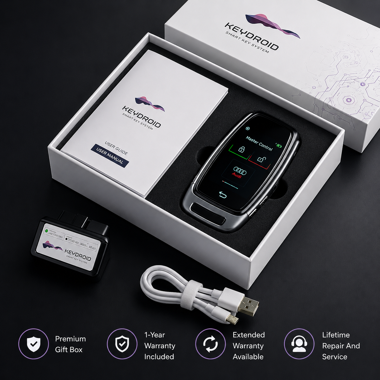 Slate Smart Car Key | Touchscreen & Keyless Entry