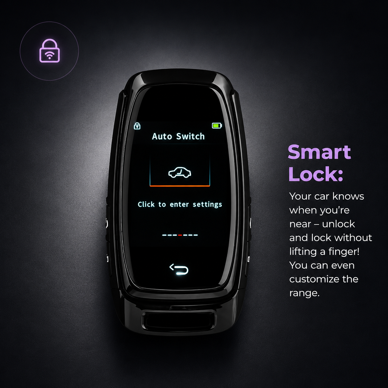 Slate Smart Car Key | Touchscreen & Keyless Entry
