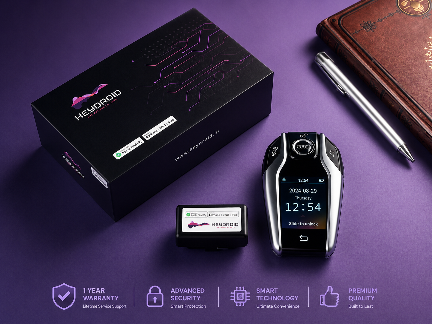 Tron 2.0 Smart Key | Car Key with Touchscreen
