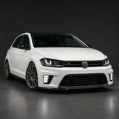 VW Polo & Vento WRC Front Bumper Body Kit with LED Fog Light
